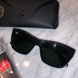 Barely Worn Black Ray-Ban’s